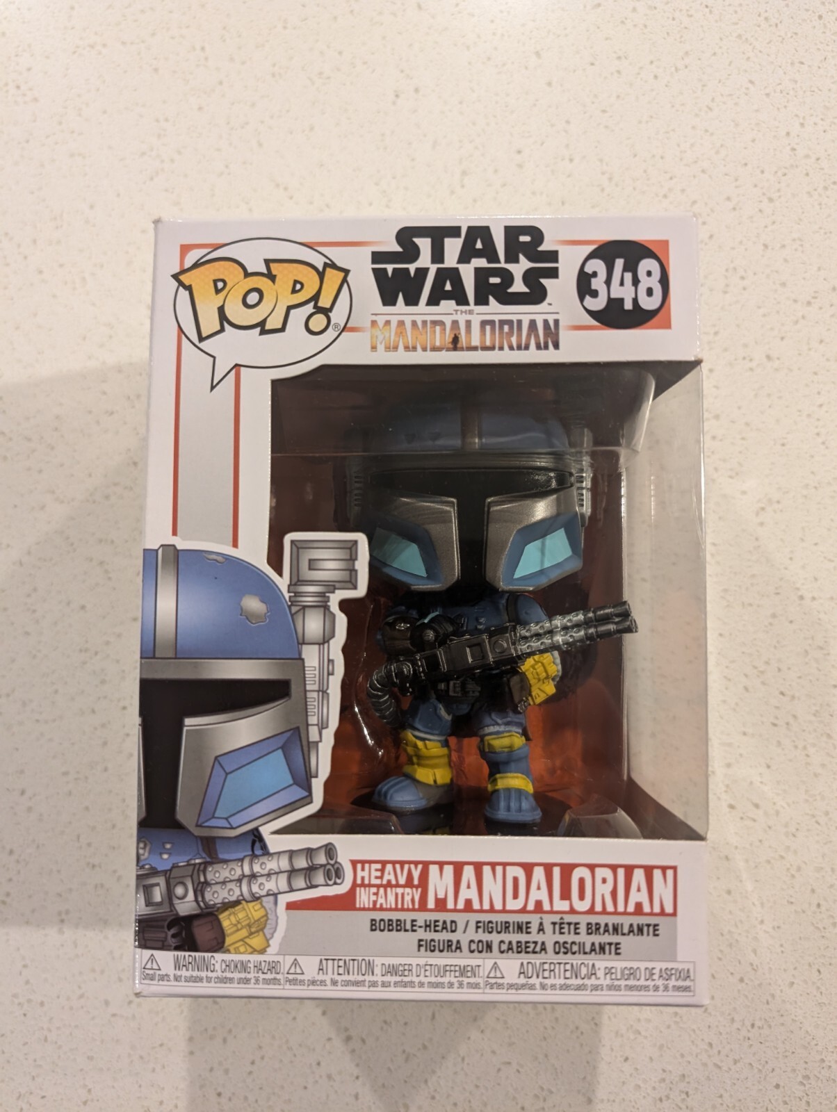 Funko Pop Heavy Infantry Mandalorian #348 Collectable