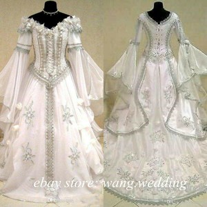renaissance inspired wedding dress