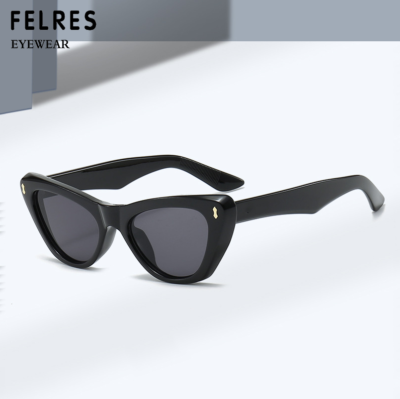 Women Cat Eye Sunglasses Outdoor Driving Fashion Shade Glasses UV Protection New-image