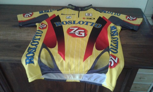 MAGLIA SHIRT CICLISMO CYCLING OFFICIAL BIEMME BIANCHI | eBay