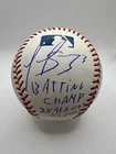 Luis Arraez Signed Inscribed Batting Champ 2x All Star MLB Baseball JSA COA