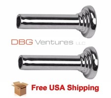 Fits 1967 Gm Chevrolet Pontiac Door Lock Knobs Chrome Pair 2 Pieces M1773