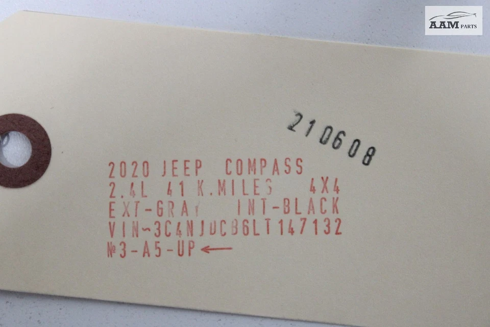 2017-2022 JEEP COMPASS PISO TANQUE DE COMBUSTÍVEL BOMBA PLACA DE COBERTURA DE ACESSO 68246935AA FABRICANTE DE EQUIPAMENTO ORIGINAL - Imagem 4 de 4