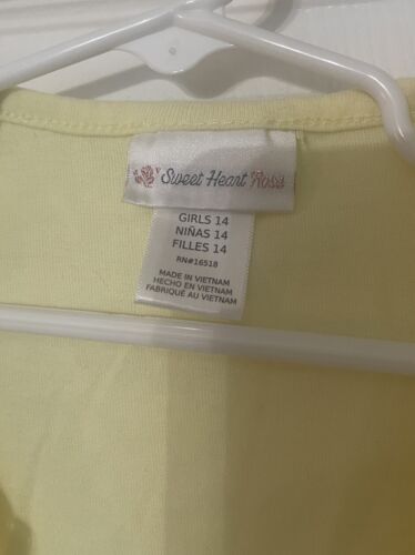 Lots Of 3 Sweaters Girls Size 14 Green Yellow United Colors Of Benetton Star War - Picture 3 of 7