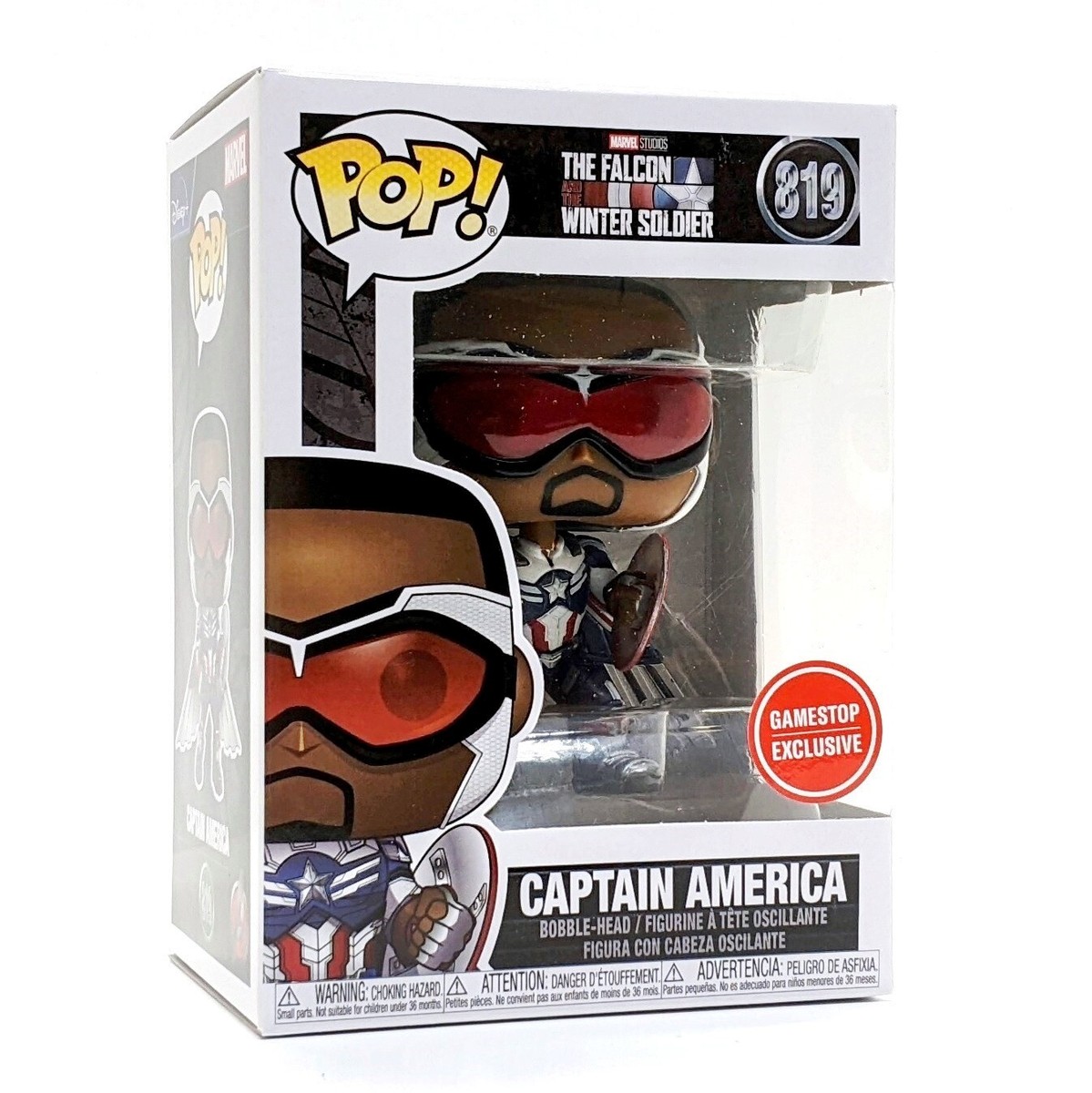 Funko POP! Marvel: The Falcon & Winter Soldier - Captain America