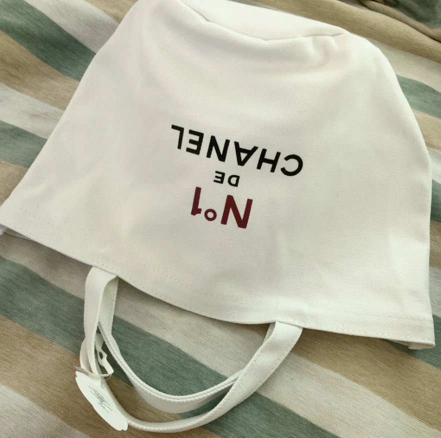 Chanel perfume sales gift bag