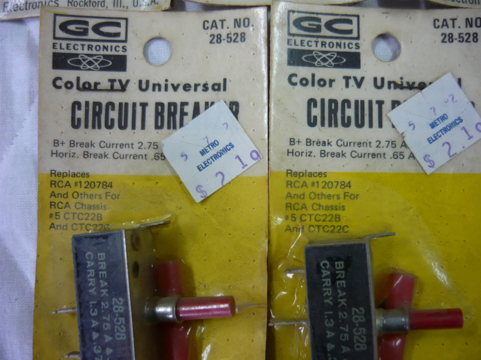 7 INTERRUPTORES AUTOMÁTICOS GC SURTIDOS NOS Foto 4 de 4