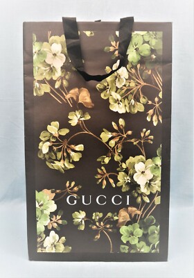 NEW GUCCI PAPER SHOPPING GIFT BAG FOR CLOTHES GIFTS ACCESSORIES