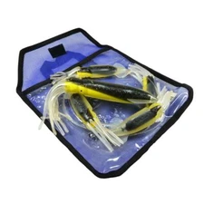 Trolling Squid Daisy Chain for Big Game Fishing Trolling with Lure Bag