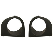 Front Fog Light Trim Set Of 2 Left Right Side For 2003-2005 Dodge Neon Srt-4 Front Fog Light Trim Set Of 2 Left Right Side For 2003-2005 Dodge Neon Srt-4