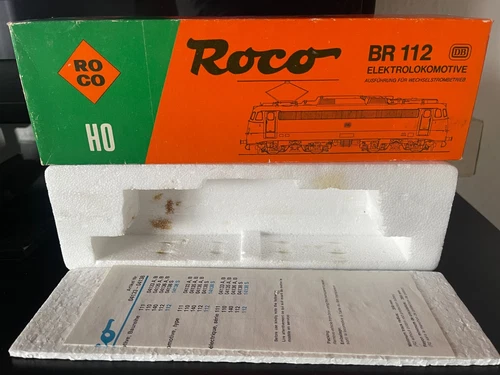 ROCO 14138 S LEERKARTON für E-Lok BR 112 504-6 DB H0 Leerverpackung
