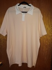 All In Motion Men's Shirt Contrast Placket Polo S XXL  Stretch New With Tags
