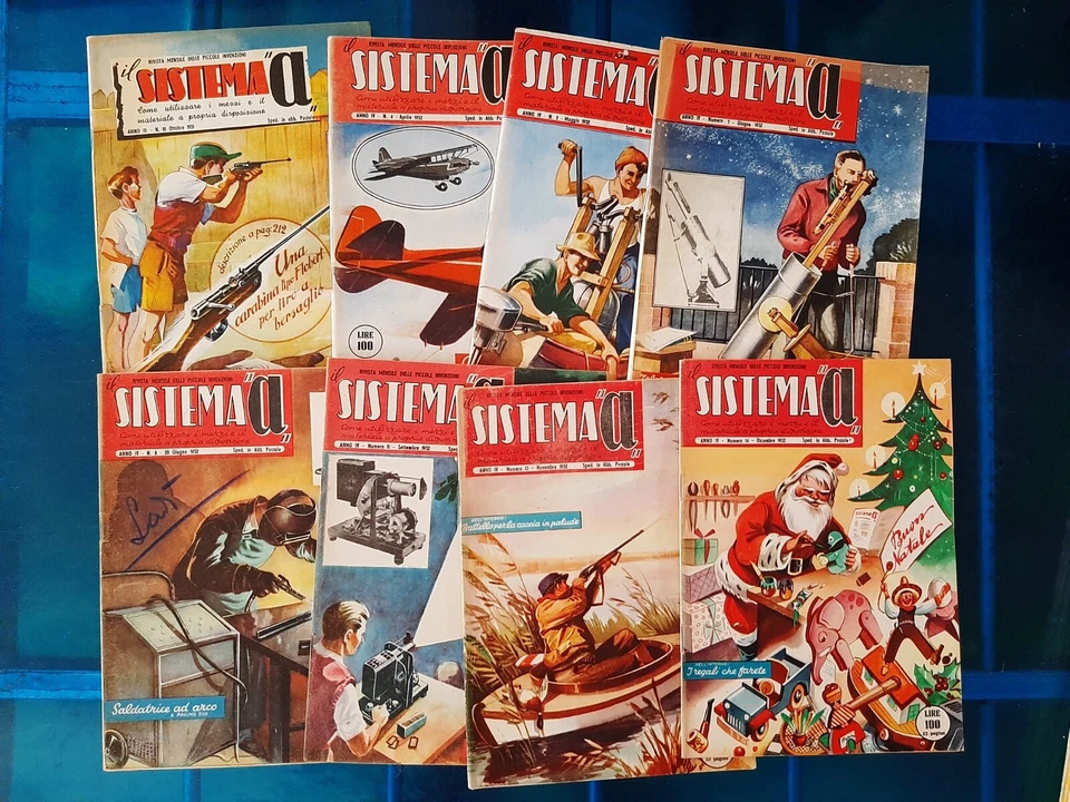 SISTEMA "A" Rivista mensile delle piccole invenzioni - numeri e annate vari - Immagine 2 di 4