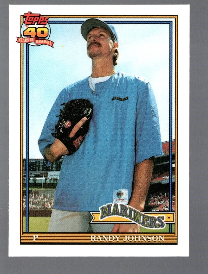 Randy Johnson 1991 Topps Tiffany #225