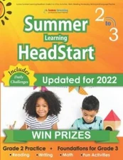 Lumos Summer Learning HeadStart, Grade 2 to 3: Fun Activities, Math, - VERY GOOD