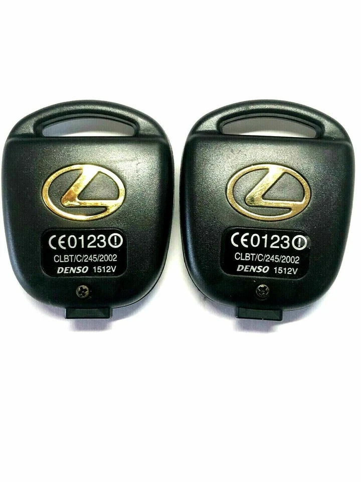 2 para Lexus RX350 2007 2008 2009 mando a distancia llavero carcasa carcasa sin hoja hágalo usted mismo Foto 2 de 2