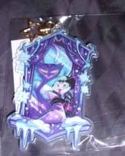 Vivziepop Helluva Boss Fizzarolli Ozzie Asmodeus Acrylic Ornament Keychain NEW
