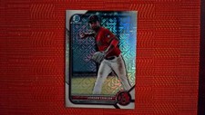 2022 Bowman Base Chrome Mega Box Mojo #BCP-141 Jordan Lawlar Baseball