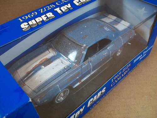American Muscle~Super Toy Cars~Hidden Treasures~1969 Z/28 Camaro~ 1 of 399 ~1:18 - Picture 8 of 12