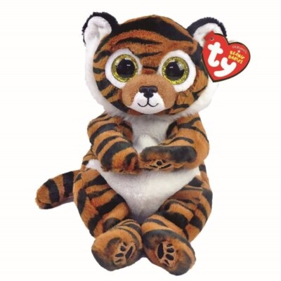 TY Beanie Bellies Baby - Clawdia Tiger Plüschfigur ca. 15 cm NEU & OVP !