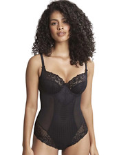 PANACHE 7288 ENVY BODY BODYSUIT IN BLACK SIZE 34HH