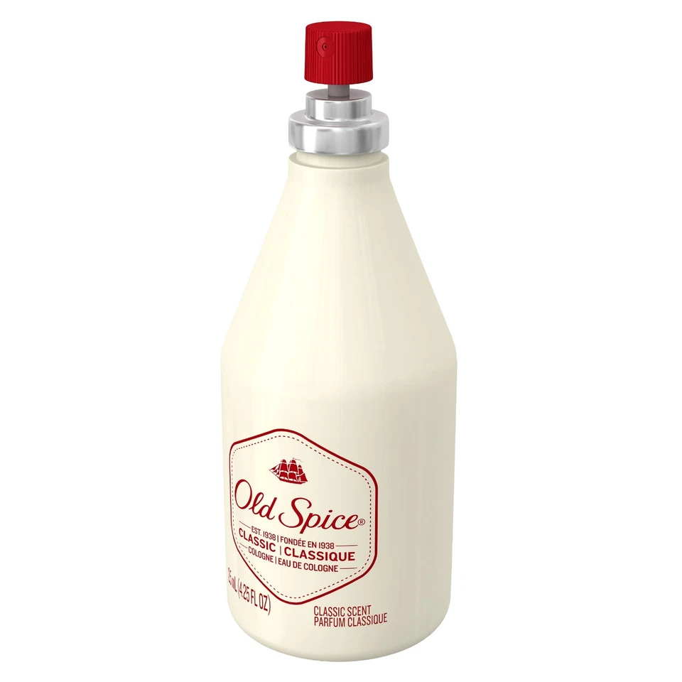 Old Spice Colônia Spray Masculino, Perfume Clássico, Fl Oz 4,25 - Imagem 2 de 4