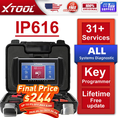 XTOOL IP616 Scanner Auto Full System Diagnostic Key Programming Code Reader