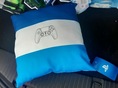 NEU Playstation Kissen 40x40cm für Gamer Sessel Zocker Stuhl Merch