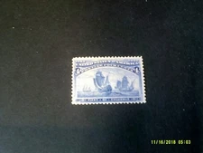 1893 COLUMBIAN 4c MINT H SC# 233