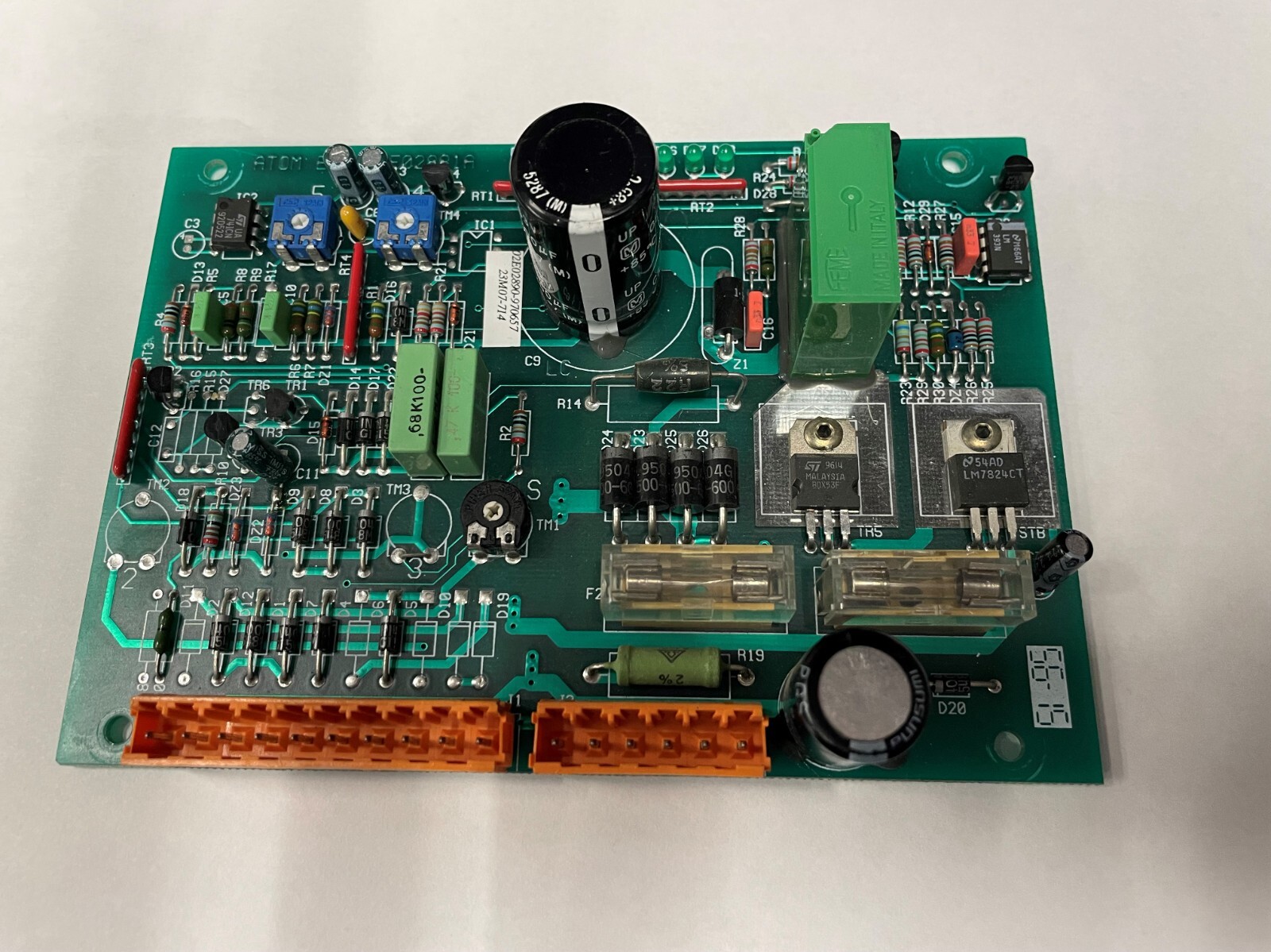 Atom Electronica SPA 02E02881A PC Board Circuit Board Open Box* for ...
