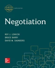 NEW Loose Leaf for Negotiation - 8th edition, by Lewicki Roy; Barry Bruce