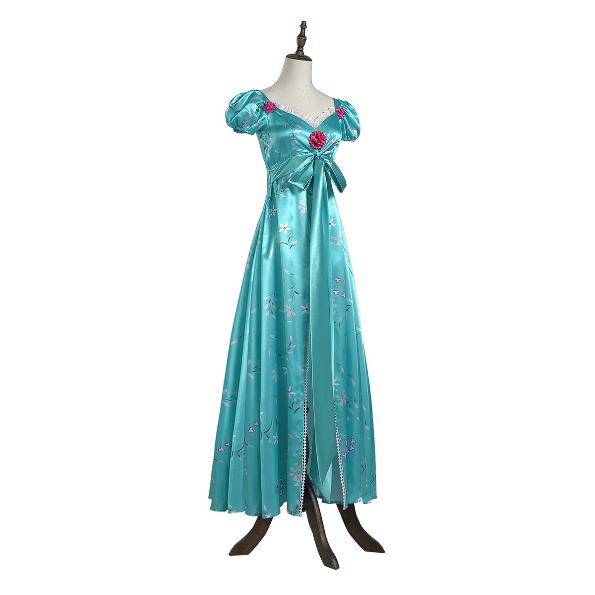 tween christmas dresses Girls Velvet Sparkle Snowflake Midi Long Sleeve Party Dress 4-14 Years AUG25BS Any occasion Suit Color】 Get Bored Size:10 year