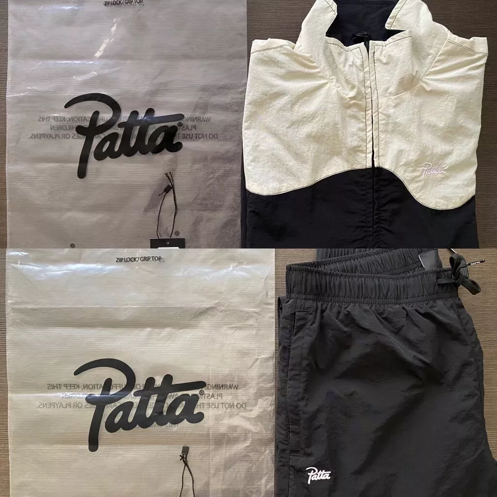 RARE NIKE X PATTA WAVE FOUR TRACK JACKET AND PANTS SET SIZE | eBay