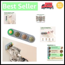 4 Natural Catnip  Silvervine Balls - Engaging Edible Cat Toys for All Breeds