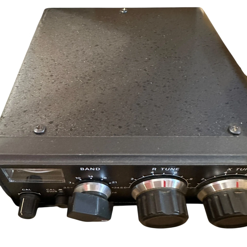 Kenwood AT-130 Sintonizador de Antena SWR Medidor Radioaficionado - Caja Original y Manual Foto 3 de 4