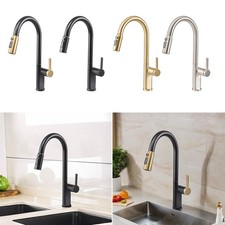 Kitchen Tap Kitchen Sink Mixer Taps with Pull Out Sprayer 360° Swivel Mixer Taps