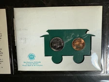 1966 99 Coin Company First Day First Issue San Fran Cable Car Coin & Stamp