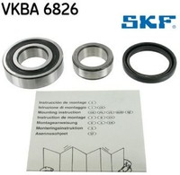 SKF VKBA6826 Radlagersatz Radlager Satz Hinterachse Hinten FüR Suzuki