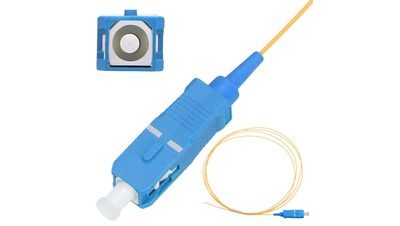 5902560368017 Pigtail PVC, Jednomodowy, 900um G.657A 1m Extralink SC/UPC Extrali