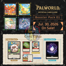 Palworld Official Card Game: Dawn of Palpagos - Vol 01 - Booster Box [PRE-SALE]