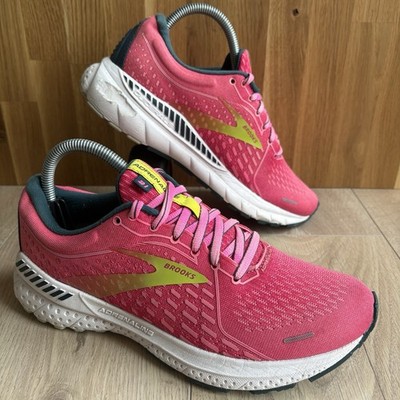 Brooks Adrenaline GTS 21 Damen-Laufschuhe Turnschuhe pink   UK-Größe 6