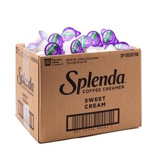SPLENDA Single Serve Coffee Creamer Cups, Sugar Free 180 Count (Pack of 1)