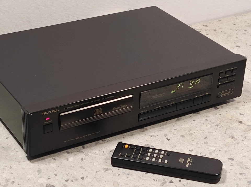 ROTEL RCD-965BX limited DISCRETE Compact disc CD player DIG output remote - Image 3 of 4