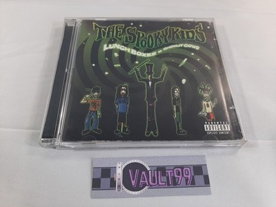 Marilyn Manson Spooky Kids Lunch Boxes & Choklit Cows CD + DVD 2004 Rare BROKEN