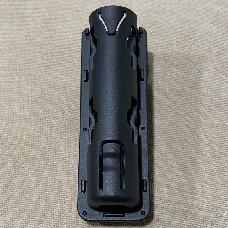 Fox Batons Hard Holster/Sheath Baton Holder w/ Belt Clip, Black