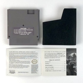 🎮 NINTENDO NES &ndash; NIGHTSHADE &ndash; BOX & MANUAL INCLUDED