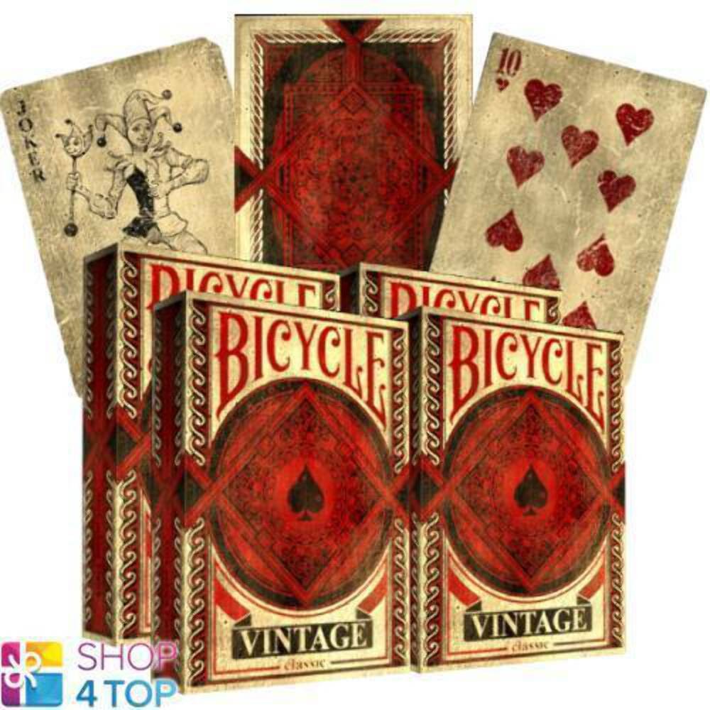 BICYCLE Decades Playing Cards4種 BICYCLE Decades Playing Cards4種 4 BICYCLE VINTAGE CLASSIC