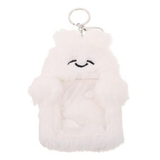 Cute Badge Holder Protective Cartoon Animal Photocard Keychain Business