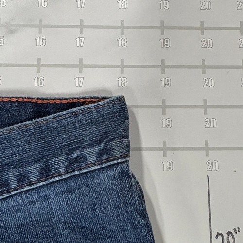Eddie Bauer Jeans Mens 36x36 Blue Pants Straight Dark Wash Stretch Denim Casual - Picture 8 of 9