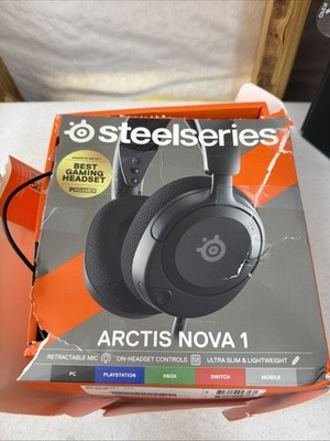 SteelSeries Arctis Nova 1 Noise-Cancelling Premium Wired Gaming (FOR PARTS!)